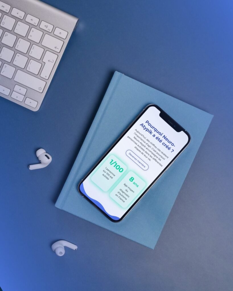Neuro-Atypik crée par lemon digital, agence création site web en guyane